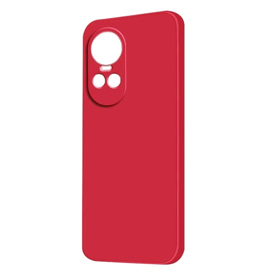 Silicone Case with Camera Shield for Oppo Reno10/ Reno10 Pro Red